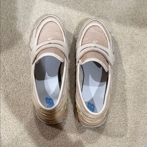 New Balance 1906L Women's Beige and Cream Loafer/Sneakers.